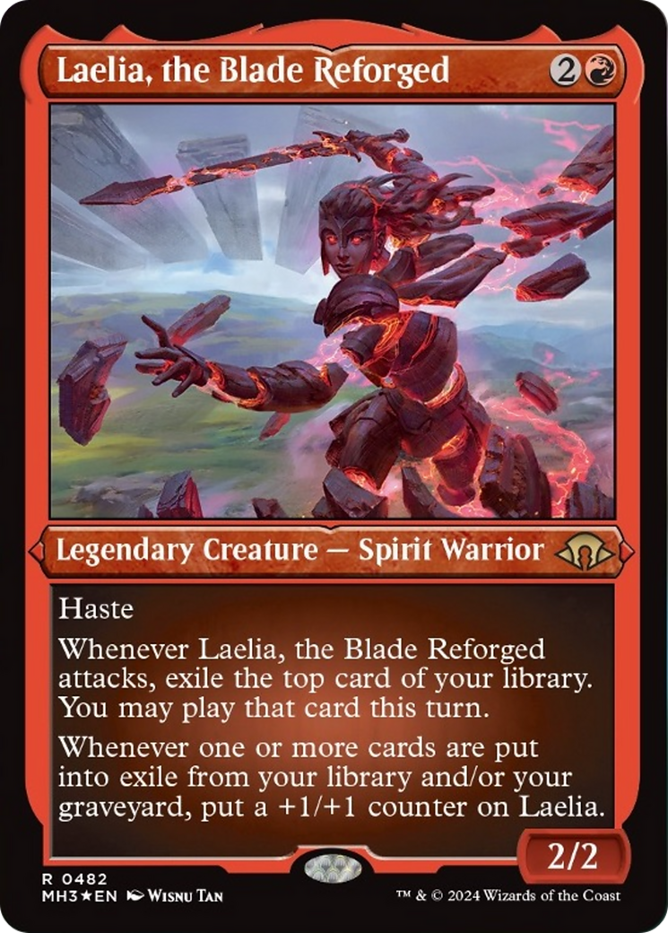 Laelia, the Blade Reforged (Foil Etched) [Modern Horizons 3] | Gam3 Escape