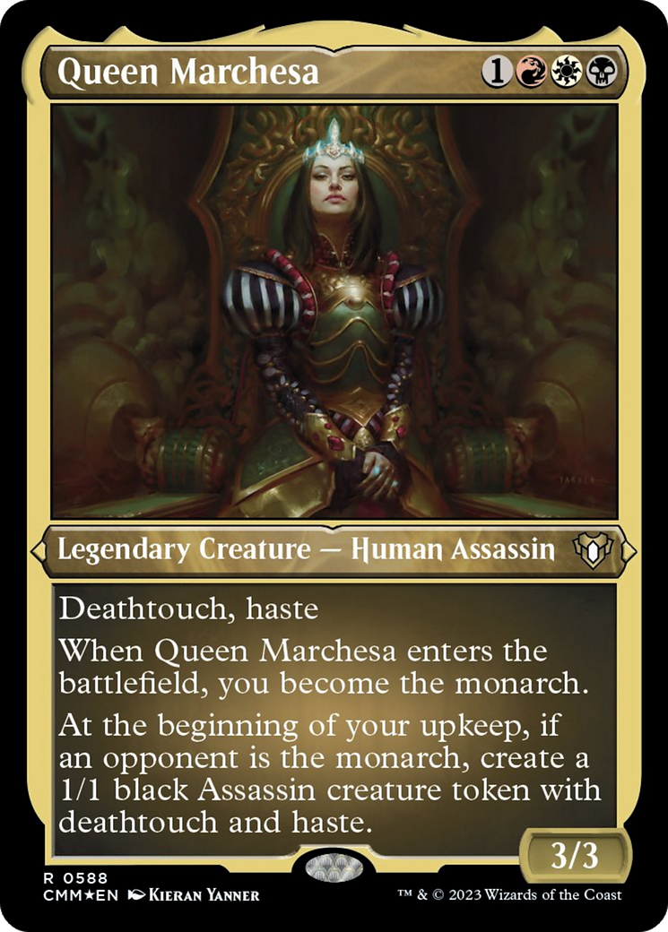 Queen Marchesa (Foil Etched) [Commander Masters] | Gam3 Escape