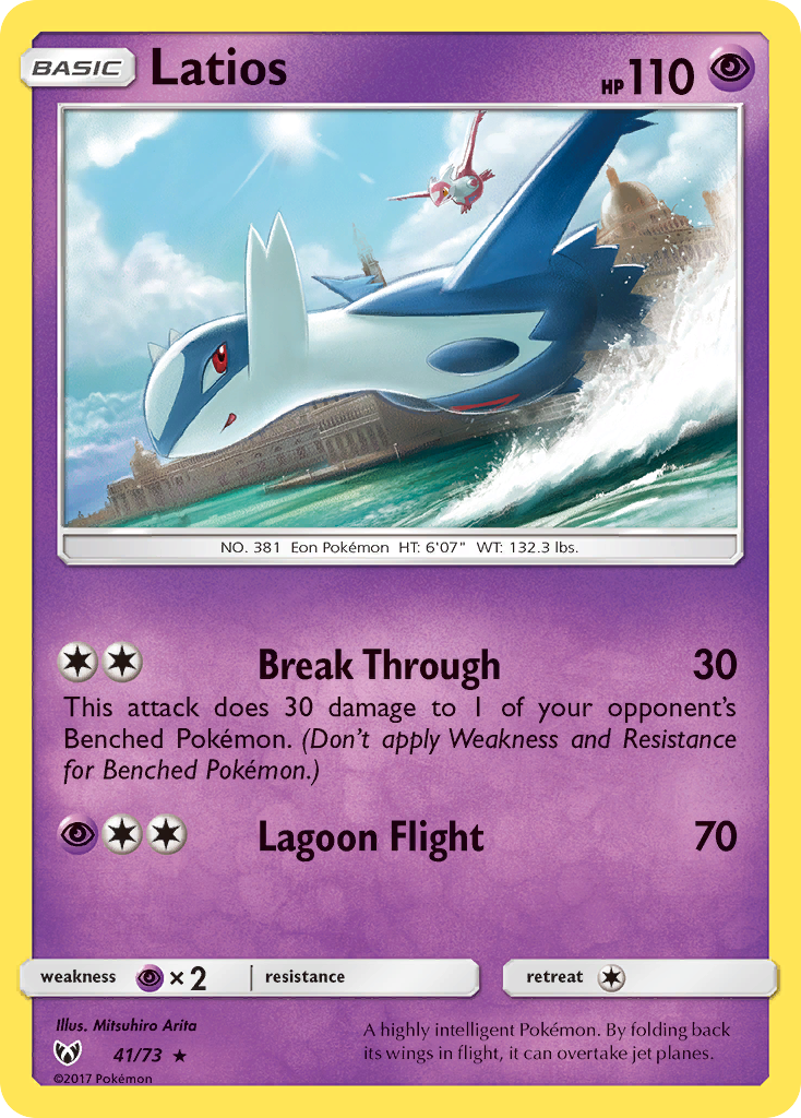 Latios (41/73) [Sun & Moon: Shining Legends] | Gam3 Escape