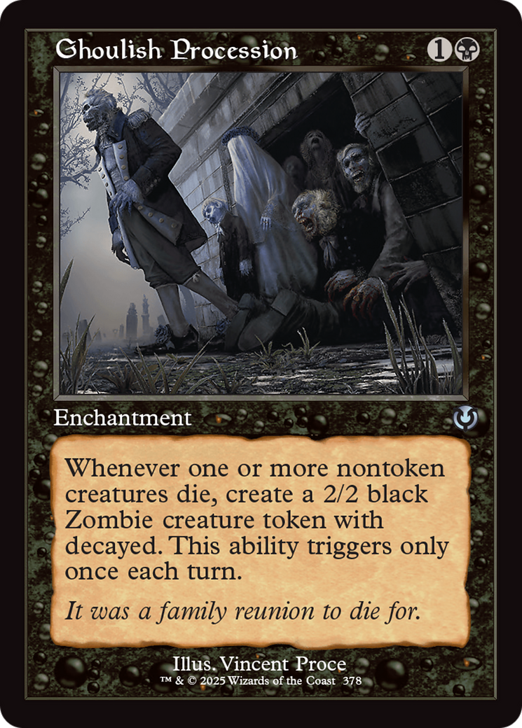 Ghoulish Procession (Retro Frame) [Innistrad Remastered] | Gam3 Escape