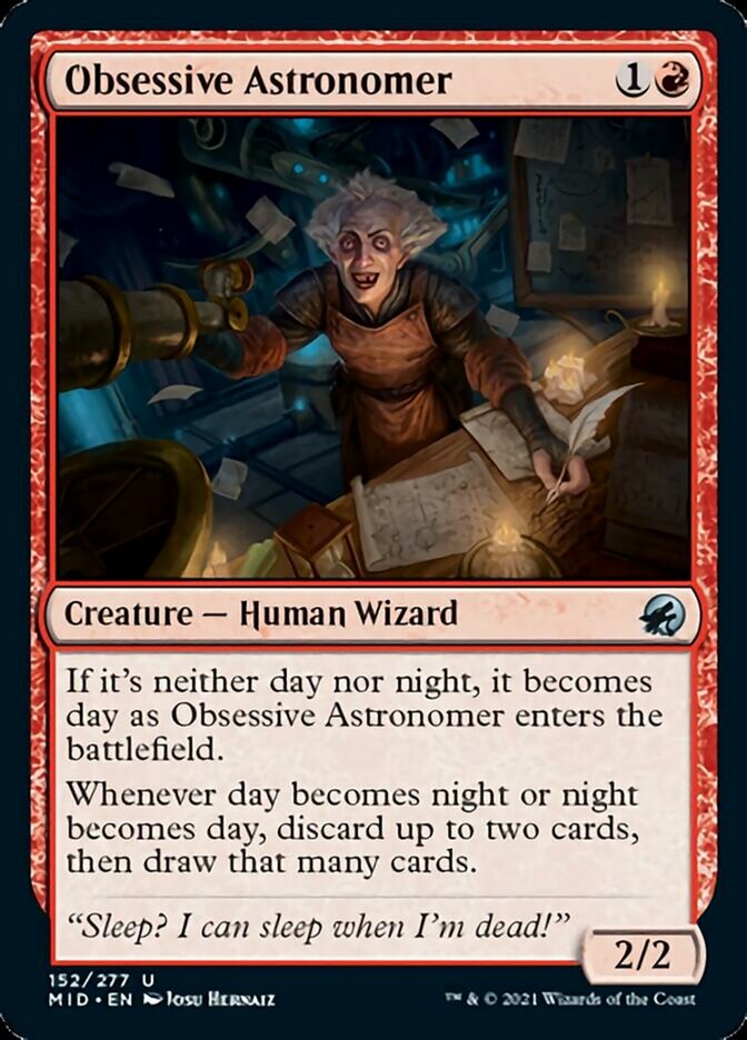 Obsessive Astronomer [Innistrad: Midnight Hunt] | Gam3 Escape