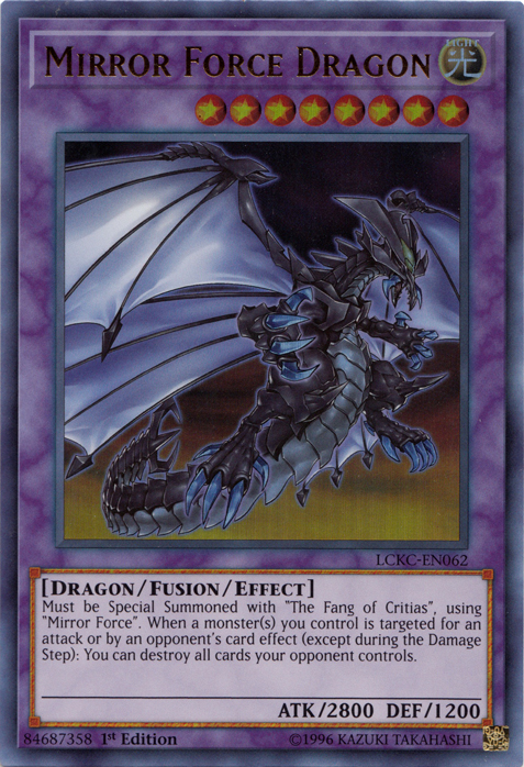 Mirror Force Dragon [LCKC-EN062] Ultra Rare | Gam3 Escape