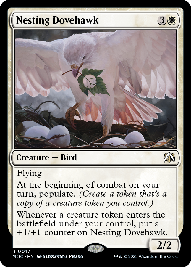 Nesting Dovehawk [March of the Machine Commander] | Gam3 Escape