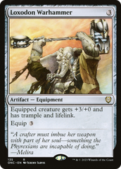 Loxodon Warhammer [Phyrexia: All Will Be One Commander] | Gam3 Escape