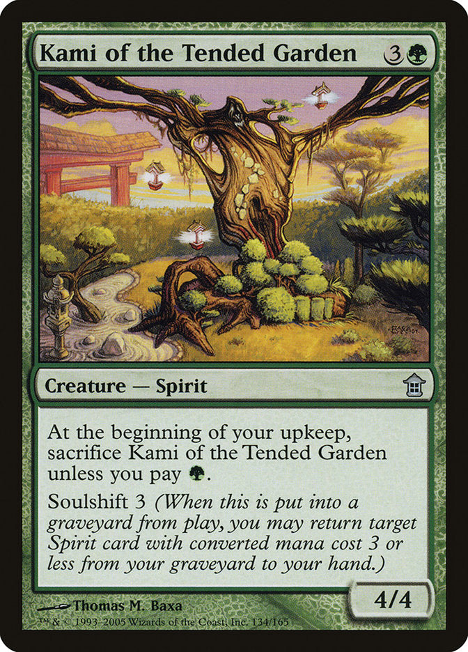 Kami of the Tended Garden [Saviors of Kamigawa] | Gam3 Escape