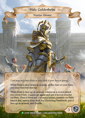 Hala Goldenhelm [LGS144] (Promo)  Rainbow Foil | Gam3 Escape