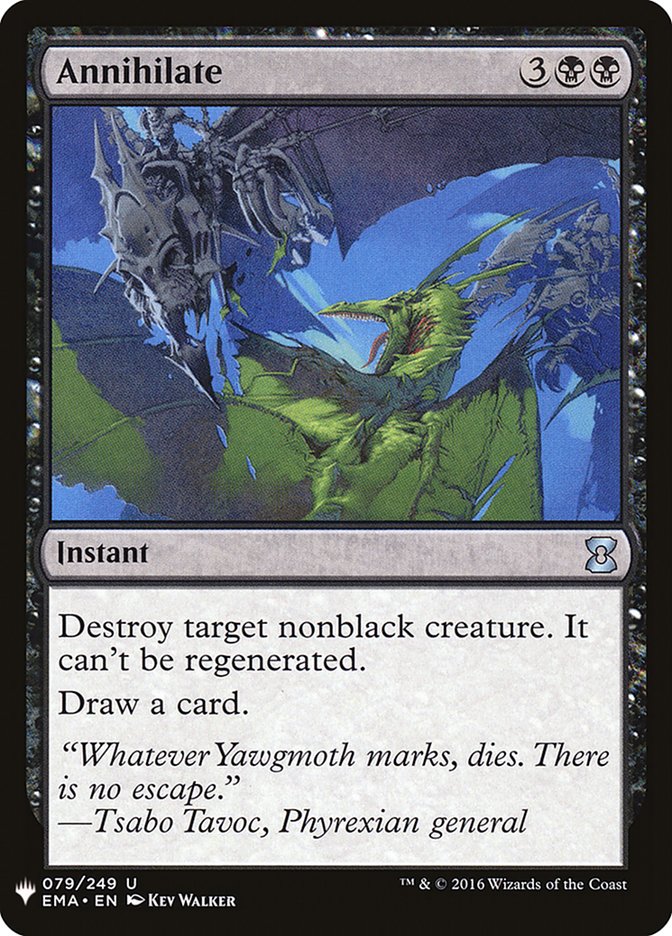 Annihilate [Mystery Booster] | Gam3 Escape