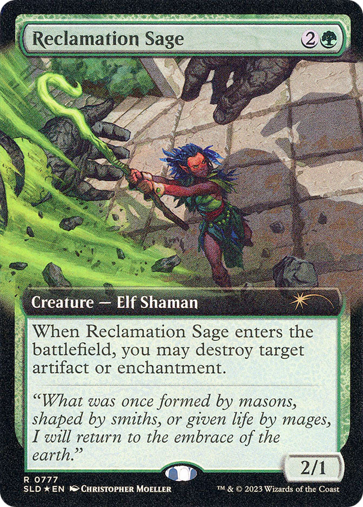 Reclamation Sage (Extended Art) [Secret Lair Drop Series] | Gam3 Escape
