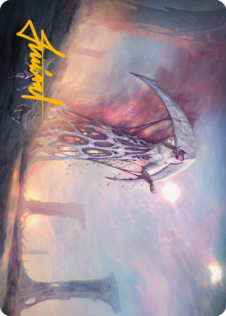 White Sun's Twilight Art Card (Gold-Stamped Signature) [Phyrexia: All Will Be One Art Series] | Gam3 Escape