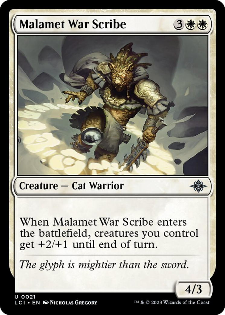 Malamet War Scribe [The Lost Caverns of Ixalan] | Gam3 Escape