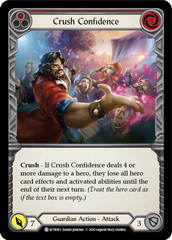 Crush Confidence (Red) [U-WTR063] (Welcome to Rathe Unlimited)  Unlimited Rainbow Foil | Gam3 Escape