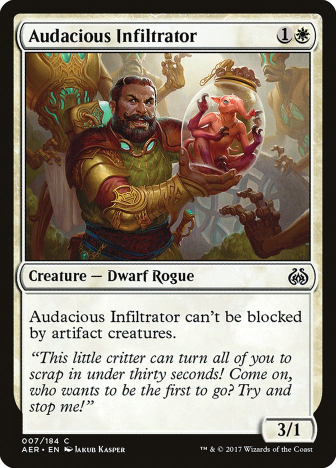 Audacious Infiltrator [Aether Revolt] | Gam3 Escape
