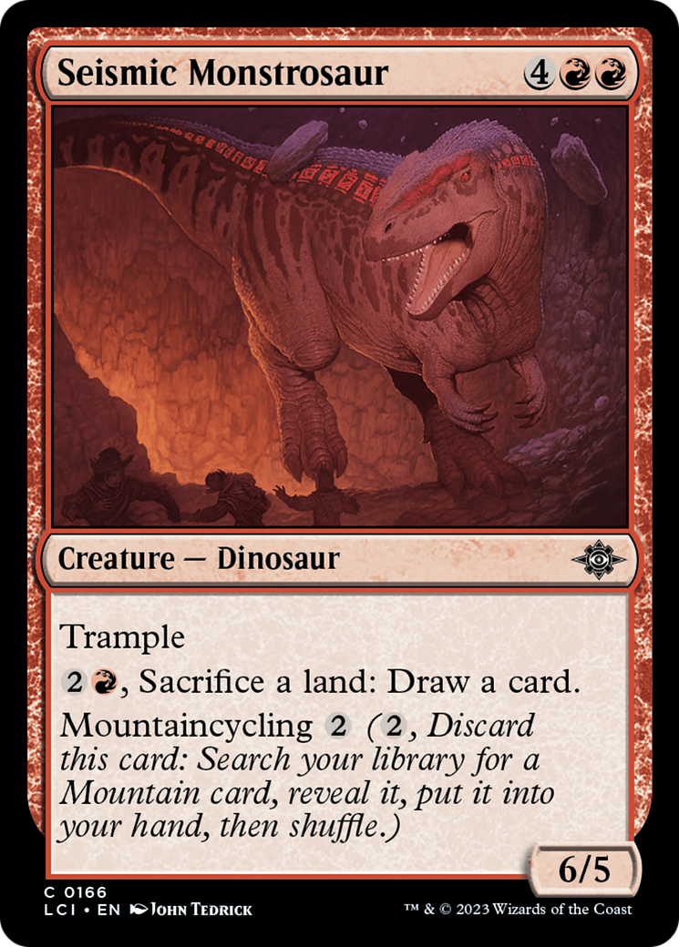 Seismic Monstrosaur [The Lost Caverns of Ixalan] | Gam3 Escape