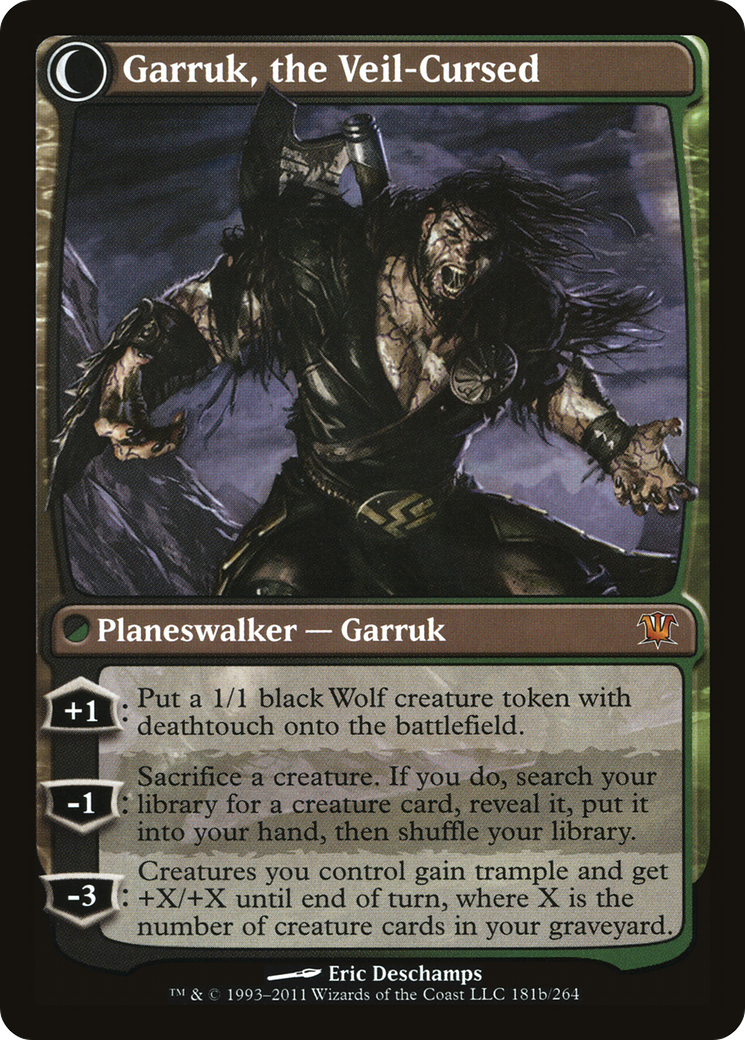 Garruk Relentless // Garruk, the Veil-Cursed [Secret Lair: From Cute to Brute] | Gam3 Escape