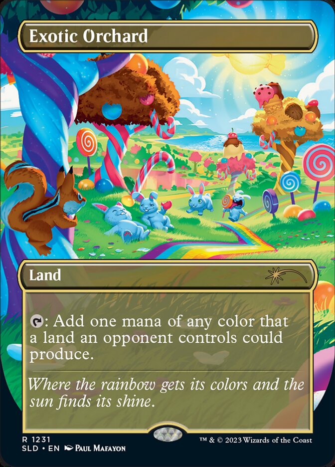 Exotic Orchard (Borderless) [Secret Lair Drop Series] | Gam3 Escape