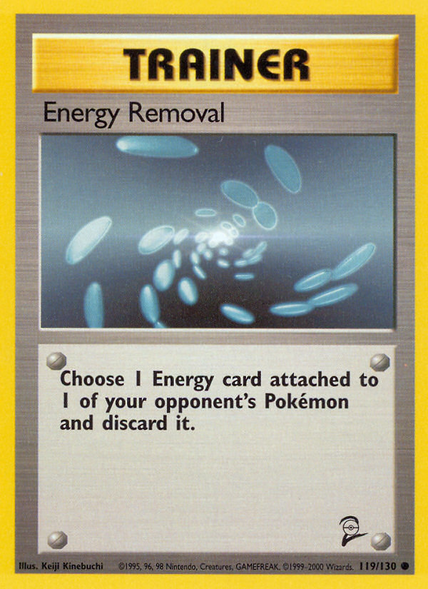 Energy Removal (119/130) [Base Set 2] | Gam3 Escape