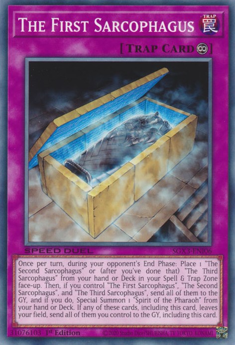 The First Sarcophagus [SGX3-ENI06] Common | Gam3 Escape