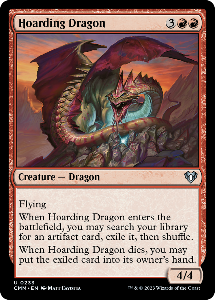 Hoarding Dragon [Commander Masters] | Gam3 Escape