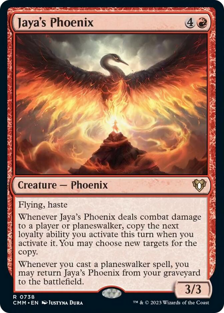 Jaya's Phoenix [Commander Masters] | Gam3 Escape