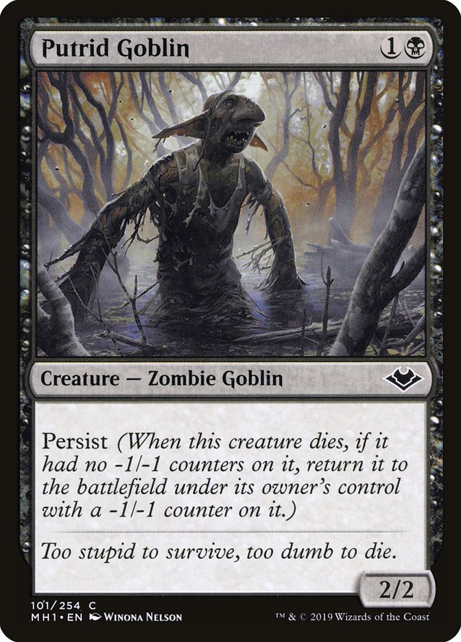 Putrid Goblin [Modern Horizons] | Gam3 Escape