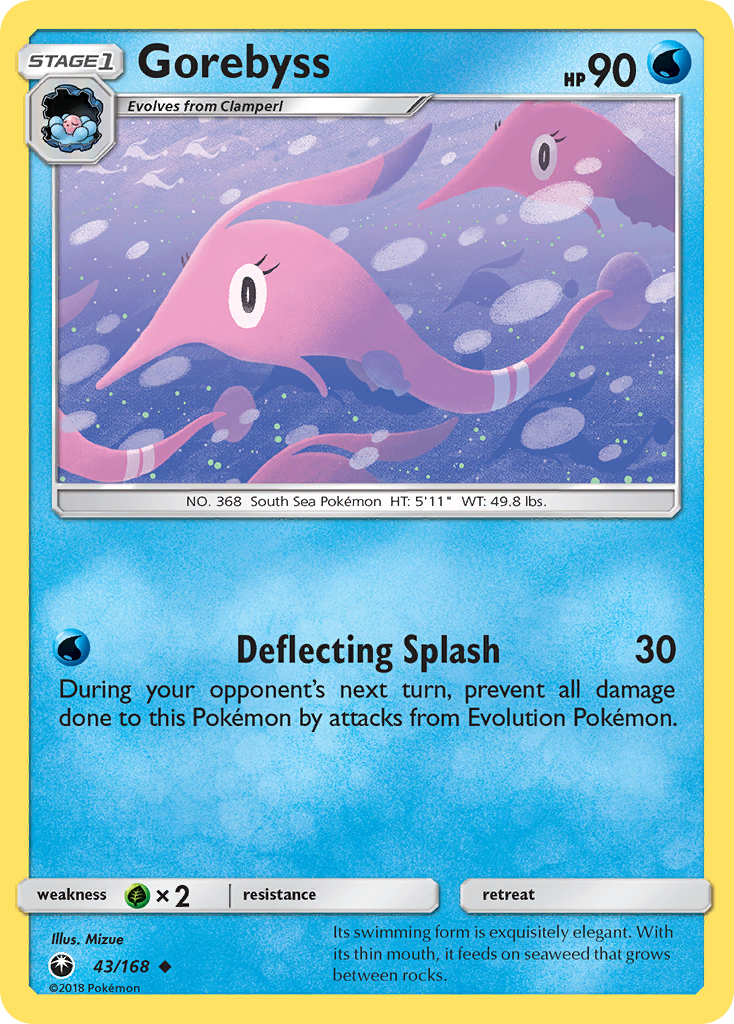Gorebyss (43/168) [Sun & Moon: Celestial Storm] | Gam3 Escape