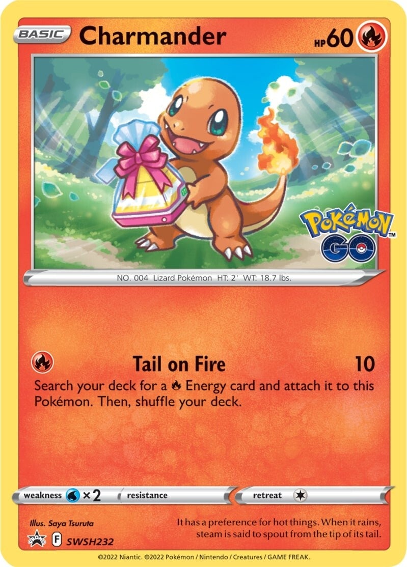 Charmander (SWSH232) [Sword & Shield: Black Star Promos] | Gam3 Escape