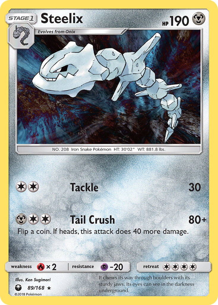 Steelix (89/168) [Sun & Moon: Celestial Storm] | Gam3 Escape
