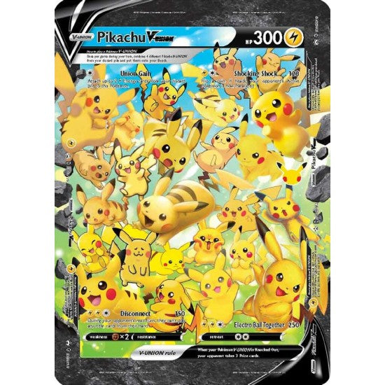 Pikachu V-UNION (Jumbo Card) [Sword & Shield: Black Star Promos] | Gam3 Escape