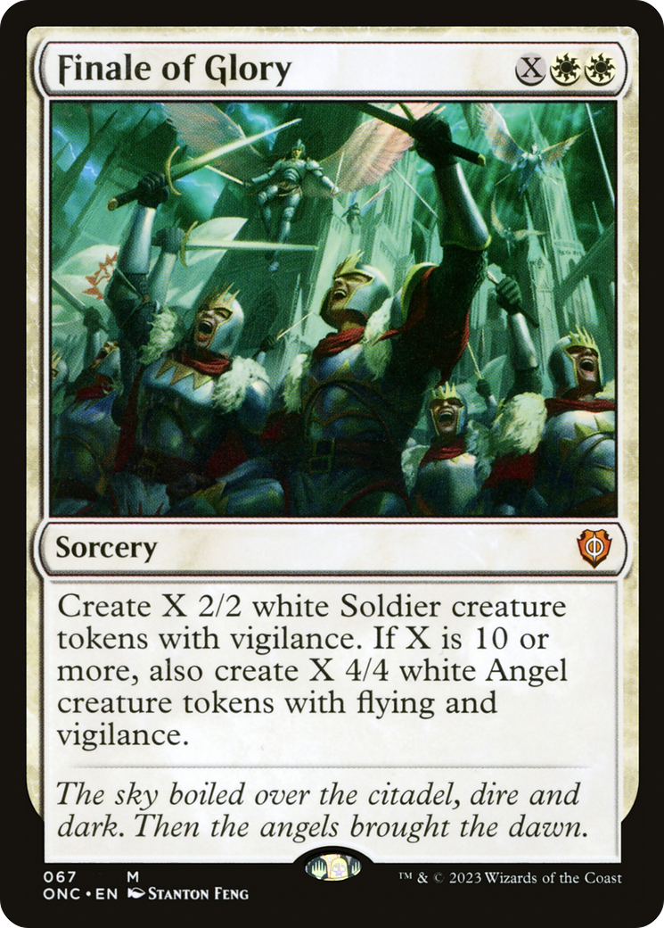 Finale of Glory [Phyrexia: All Will Be One Commander] | Gam3 Escape