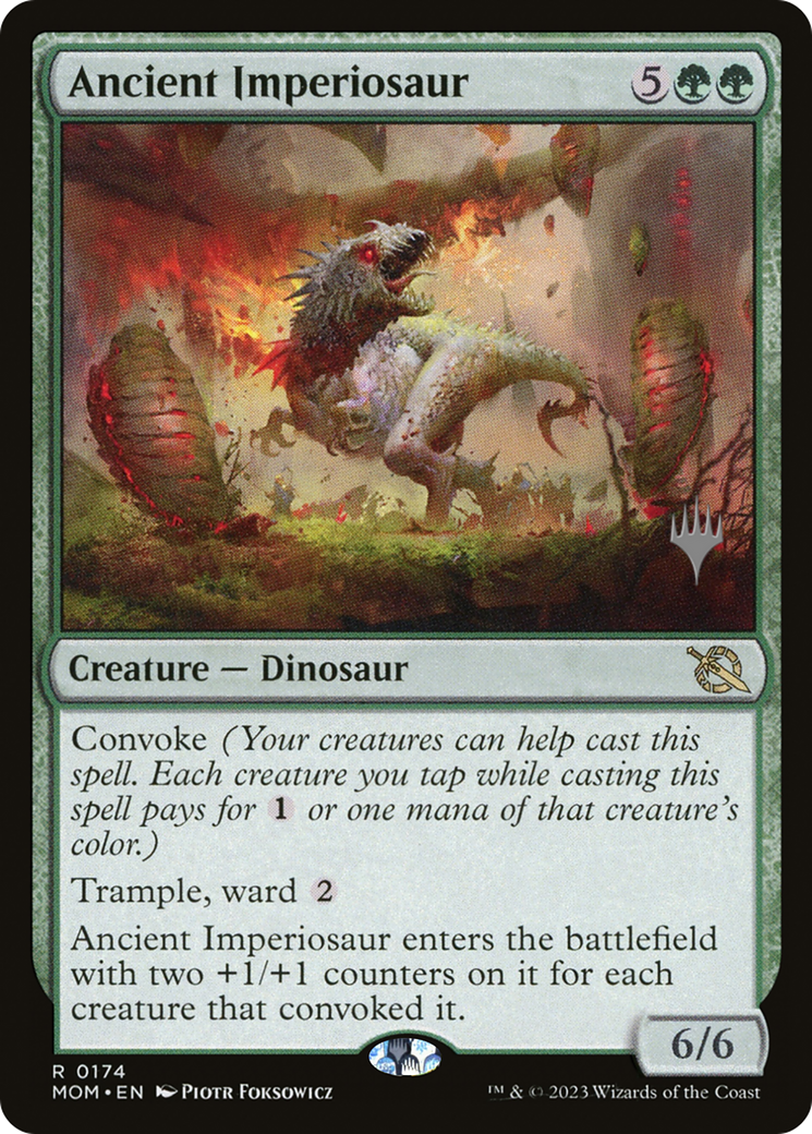 Ancient Imperiosaur (Promo Pack) [March of the Machine Promos] | Gam3 Escape