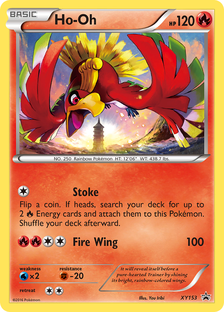 Ho-Oh (XY153) [XY: Black Star Promos] | Gam3 Escape