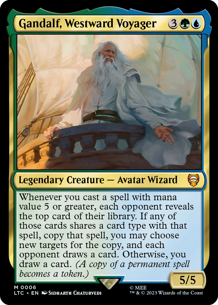 Gandalf, Westward Voyager [The Lord of the Rings: Tales of Middle-Earth Commander] | Gam3 Escape