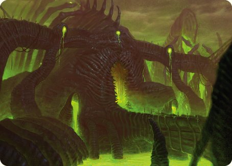 The Dross Pits Art Card [Phyrexia: All Will Be One Art Series] | Gam3 Escape