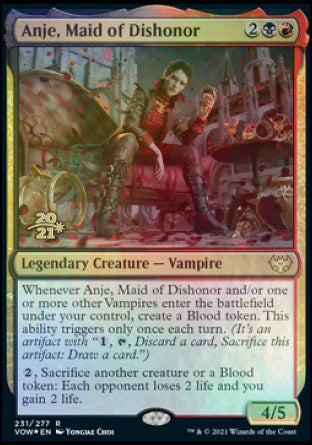 Anje, Maid of Dishonor [Innistrad: Crimson Vow Prerelease Promos] | Gam3 Escape