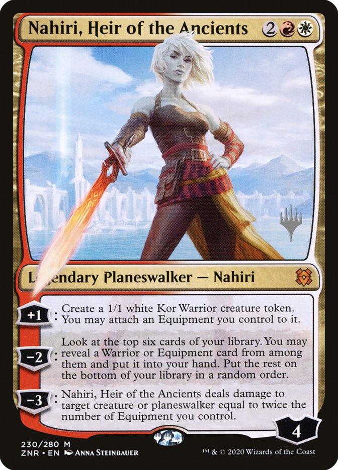 Nahiri, Heir of the Ancients (Promo Pack) [Zendikar Rising Promos] | Gam3 Escape