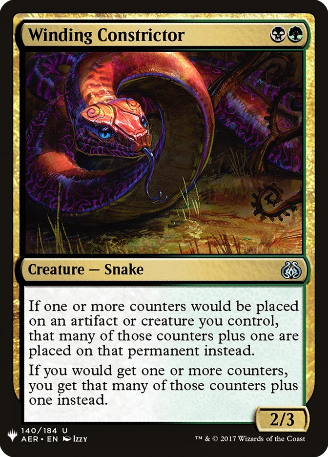 Winding Constrictor [Mystery Booster] | Gam3 Escape