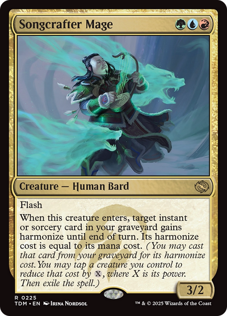 Songcrafter Mage [Tarkir: Dragonstorm] | Gam3 Escape