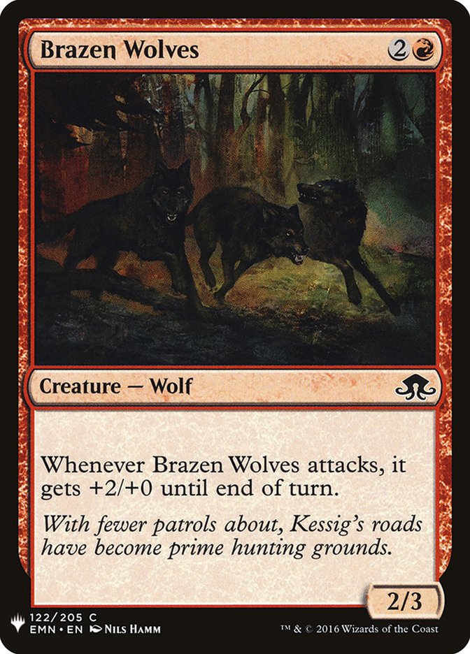 Brazen Wolves [Mystery Booster] | Gam3 Escape