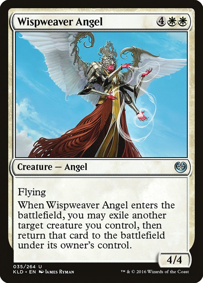 Wispweaver Angel [Kaladesh] | Gam3 Escape