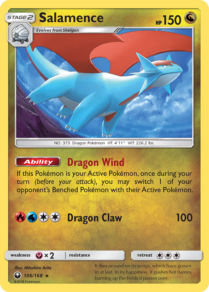 Salamence (106/168) [Sun & Moon: Celestial Storm] | Gam3 Escape