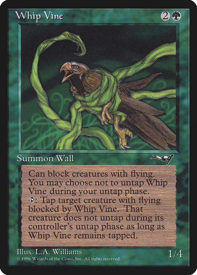 Whip Vine (Holding Bird) [Alliances] | Gam3 Escape
