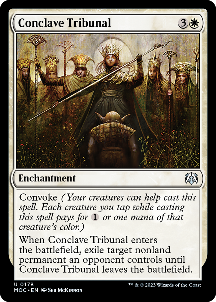 Conclave Tribunal [March of the Machine Commander] | Gam3 Escape