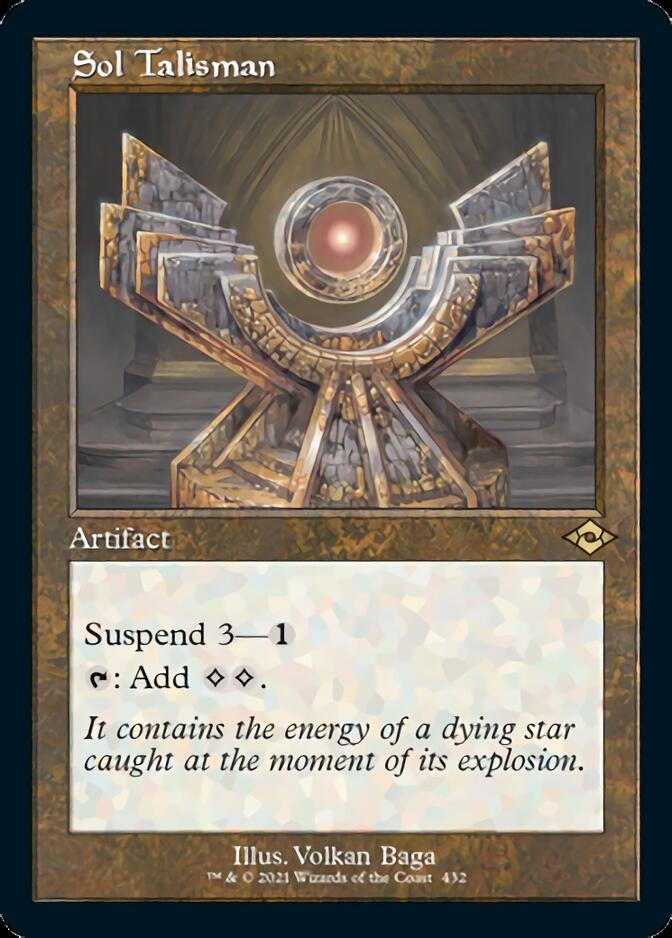 Sol Talisman (Retro Foil Etched) [Modern Horizons 2] | Gam3 Escape