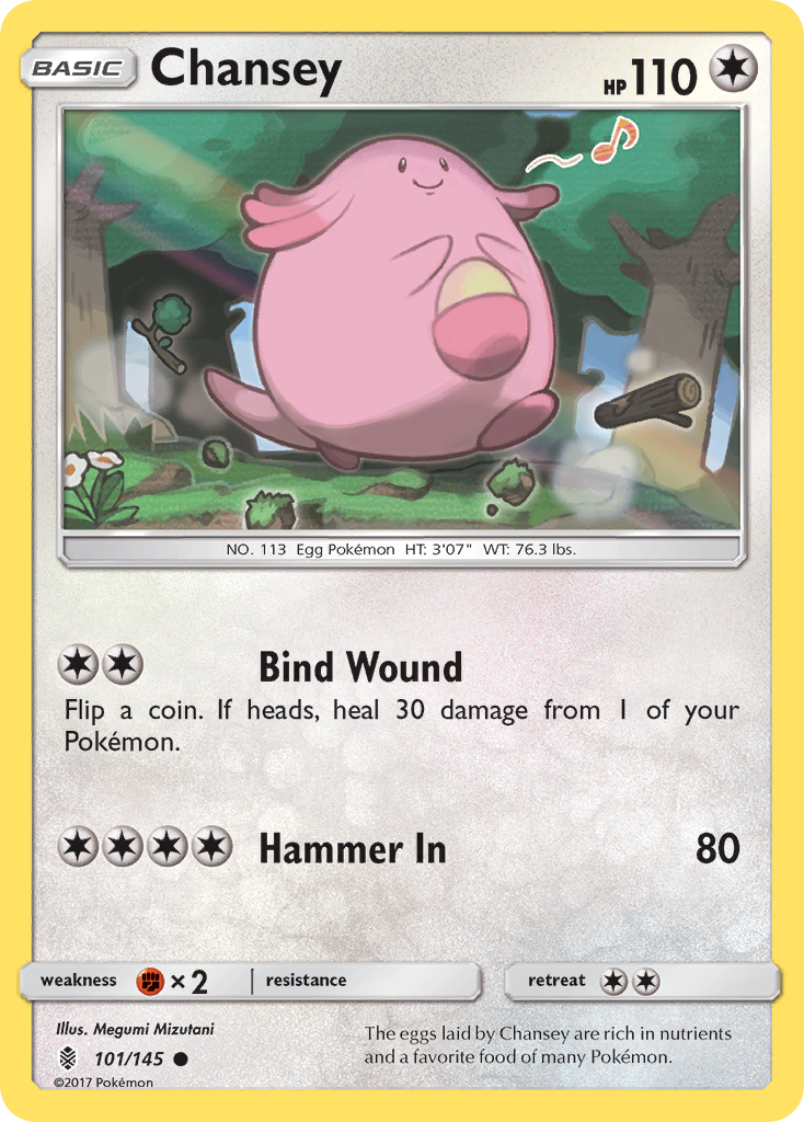 Chansey (101/145) [Sun & Moon: Guardians Rising] | Gam3 Escape