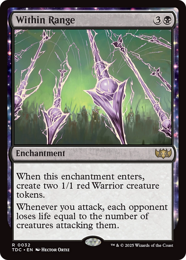 Within Range [Tarkir: Dragonstorm Commander] | Gam3 Escape