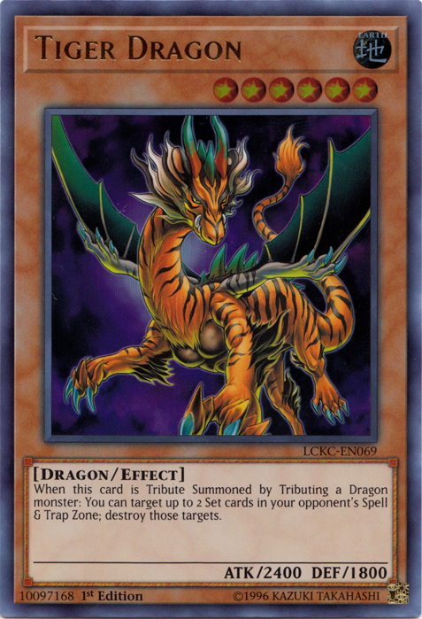 Tiger Dragon [LCKC-EN069] Ultra Rare | Gam3 Escape
