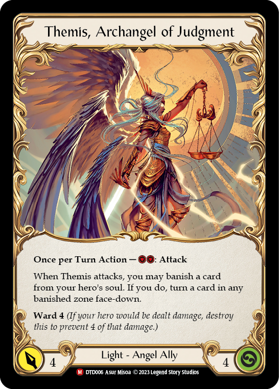 Figment of Judgment // Themis, Archangel of Judgment [DTD006] (Dusk Till Dawn) | Gam3 Escape