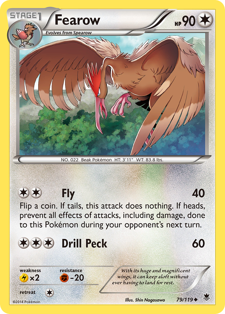 Fearow (79/119) [XY: Phantom Forces] | Gam3 Escape