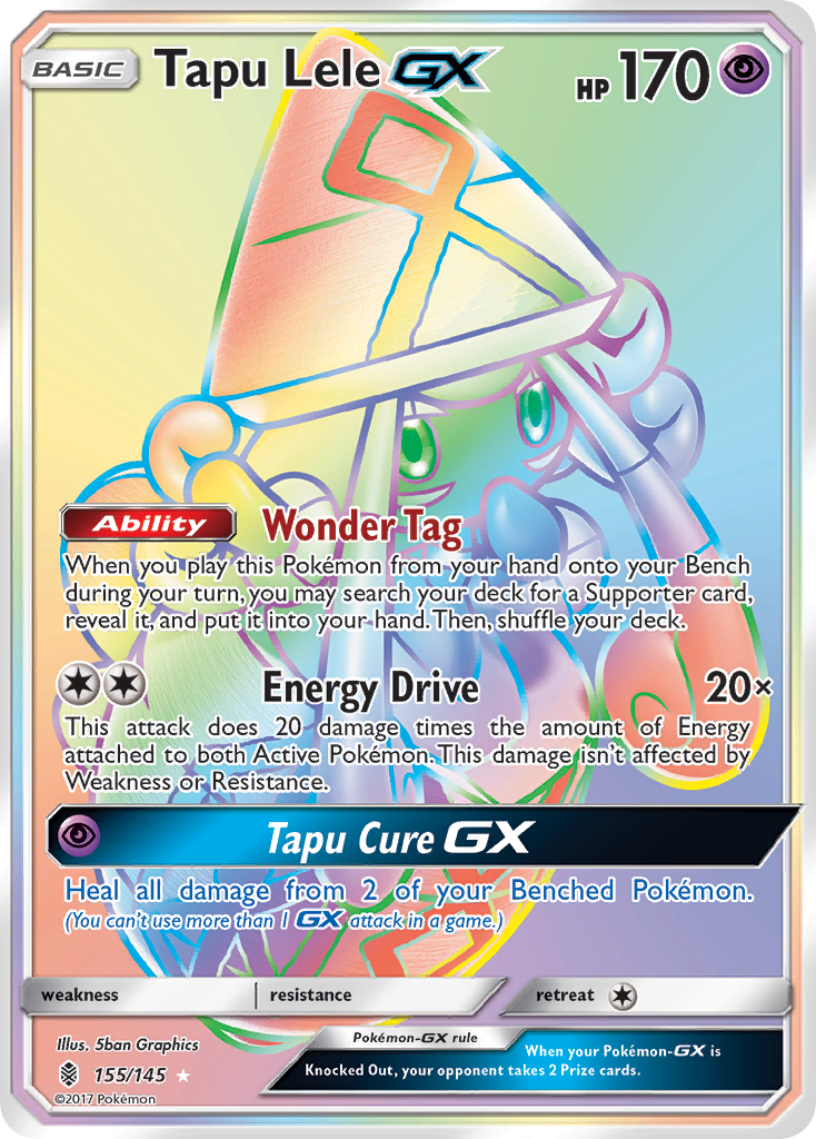 Tapu Lele GX (155/145) [Sun & Moon: Guardians Rising] | Gam3 Escape