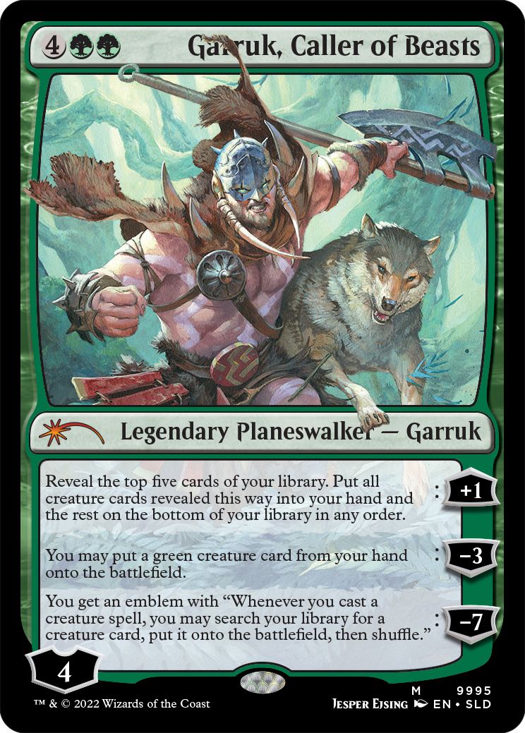 Garruk, Caller of Beasts [Secret Lair Drop Series] | Gam3 Escape